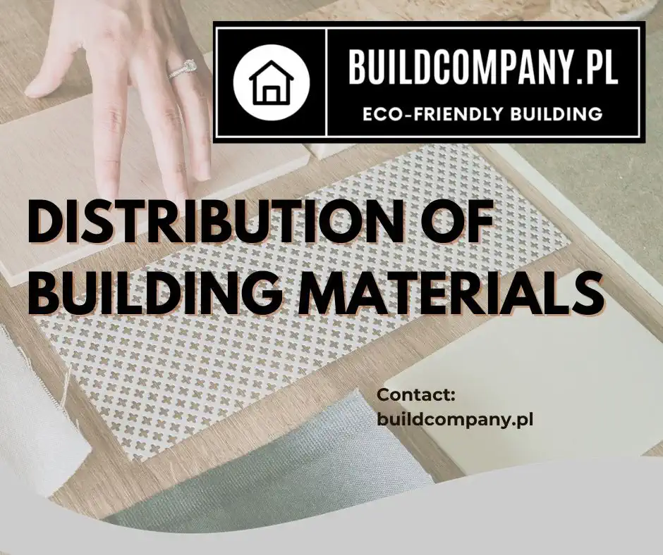 Distribution of building materials in Poland