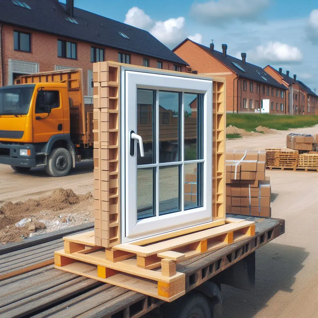 Window Building Material Delivery from Poland
