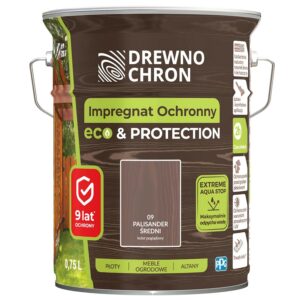 Drewnochron Impregnat ochronny Eco & Protection palisander średni 4,5L