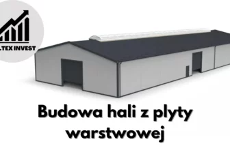 Budowa hali z plyty warstwowej