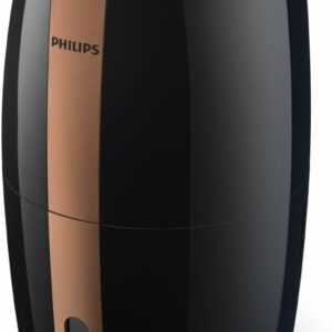 Nawilżacz powietrza Philips Serii 2000,Technologia NanoCloud, Higieniczny, 99,97% mniej bakterii, Zbiornik 2L, Bardzo Cichy (33 dB), Czujnik, 3 Prędkości, Tryb Auto & Nocny, Timer, Czarny (HU2718/10)