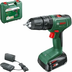 Bosch Home And Garden Easyimpact 18V-38 Wiertarka Udarowa, Czarny/Zielony, ‎21,6 x 5,7 x 19,5 cm; 2,31 kg