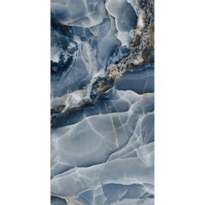 Gres szkliwiony polerowany Andora blue 60 x 120 cm