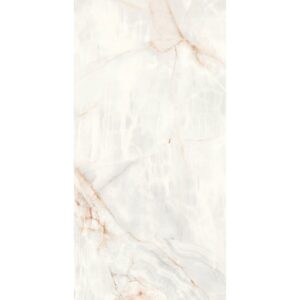 Gres szkliwiony polerowany Venice bianco 60 x 120 cm