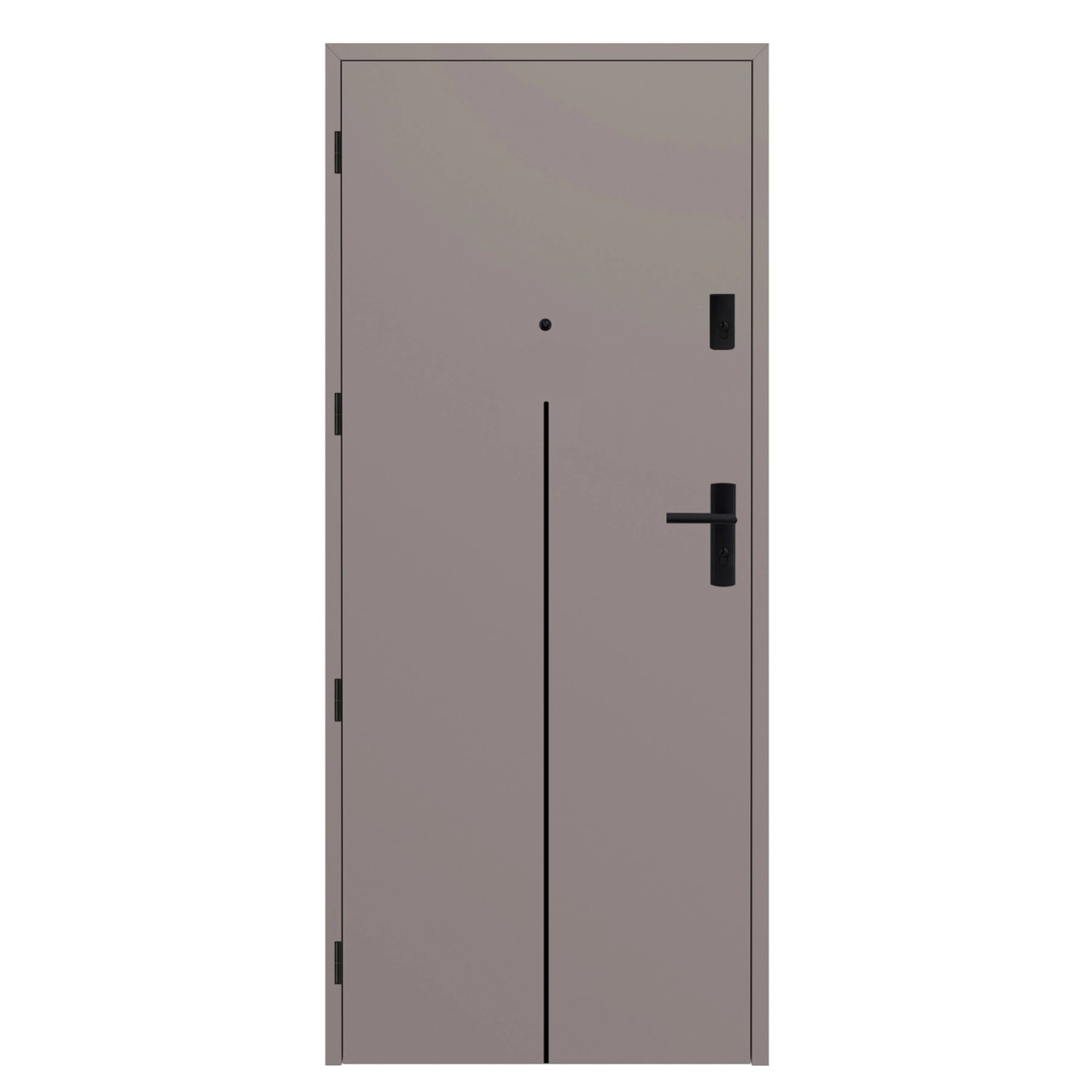 Windoor drzwi wewnętrzne klatkowe Andromeda Warm Grey, rozmiar 80L – nowoczesny styl