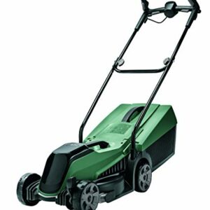 Bosch Home and Garden Kosiarka akumulatorowa 18V-32-300 (18 V, bez akumulatora, szerokość cięcia: 32 cm, trawniki do 300 m², opakowanie kartonowe), Zielona