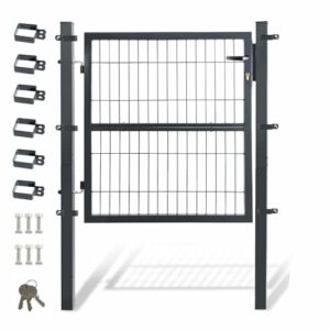 Metalowa brama ogrodowa Daromigo 100x100 cm