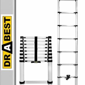 Aluminiowa Drabina Teleskopowa 2,6m - 9 Stopni