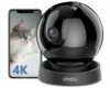 Imou 2024 4K (8MP) inomhus WiFi övervakningskamera 360 ° ansluten kamera Trådlös IP-kamera Människo-/djurdetektering AI Smart spårning Privat läge Alexa-kompatibelt tvåvägsljud för barn