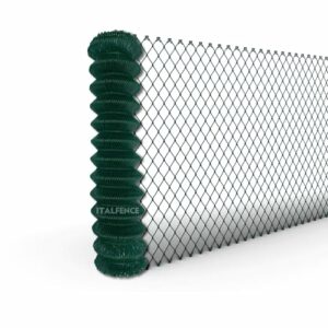 Siatka ogrodzeniowa pleciona 25m zielona