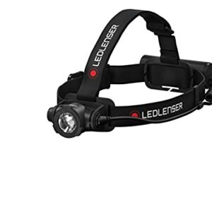 Ledlenser H7R Core latarka LED, 1200 lumenów, ładowana akumulatorem litowym, IP67, z możliwością ogniskowania, bezstopniowe ściemnianie, stałe światło, zasięg światła 260m