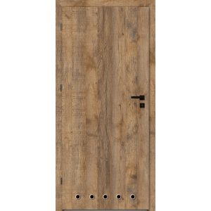 Drzwi łazienkowe Rico Dąb Rustykalny
