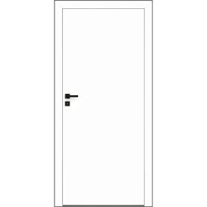 Drzwi pełne DRE Savio 1 Biel Alpejska