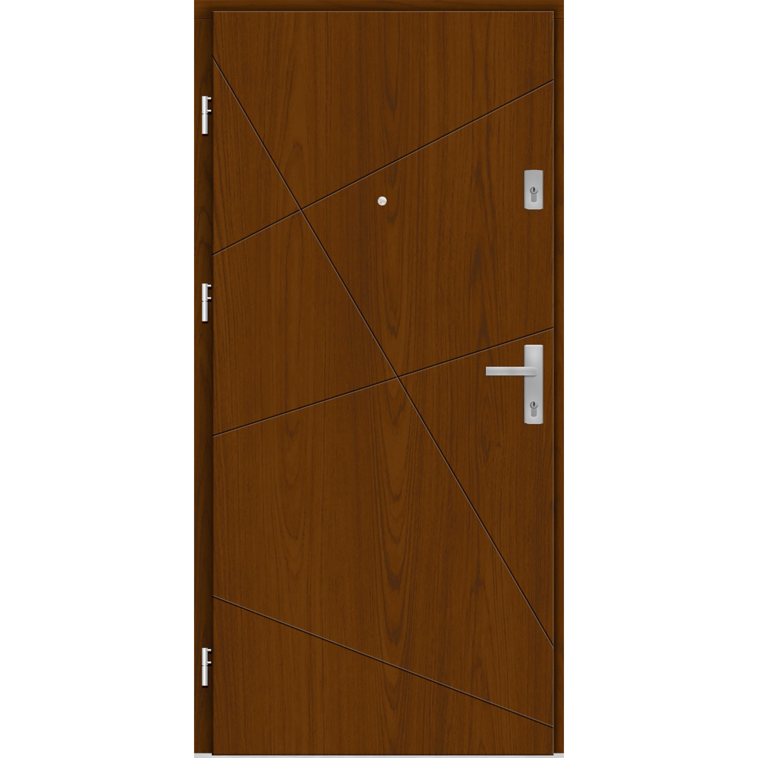 Drzwi wewnętrzne MATRIX złoty dąb 80L