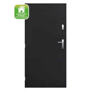 Drzwi zewnętrzne Faro Pantor antracyt 90L