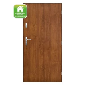 Drzwi zewnętrzne Faro w złotym dębie