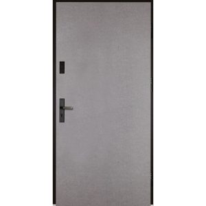 Drzwi zewnętrzne Hirus RC2 90P antracytowe