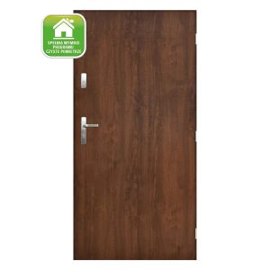 Drzwi zewnętrzne Pantor Faro 90 cm orzech