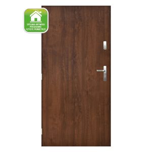 Drzwi zewnętrzne Pantor Faro orzechowe 80 cm