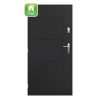 Drzwi zewnętrzne Rodan antracyt 90L
