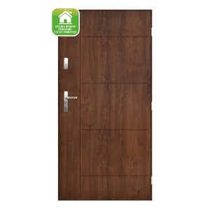 Drzwi zewnętrzne Rodan Orzech 80cm