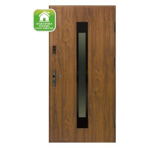 Drzwi zewnętrzne Satis Orzech 90P