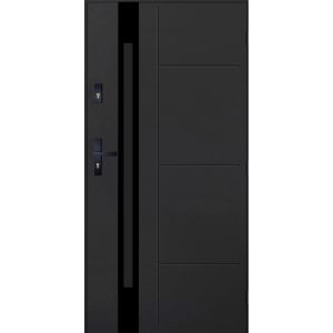 Drzwi zewnętrzne stalowe Madryt 90P