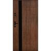 Drzwi zewnętrzne stalowe Pantor Alicante orzech