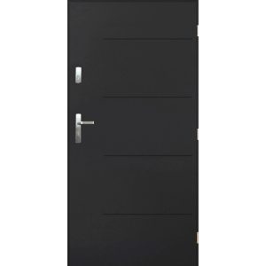 Stalowe drzwi zewnętrzne Kordoba antracyt 80P