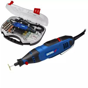 Dedra Miniszlifierka 135W z akcesoriami