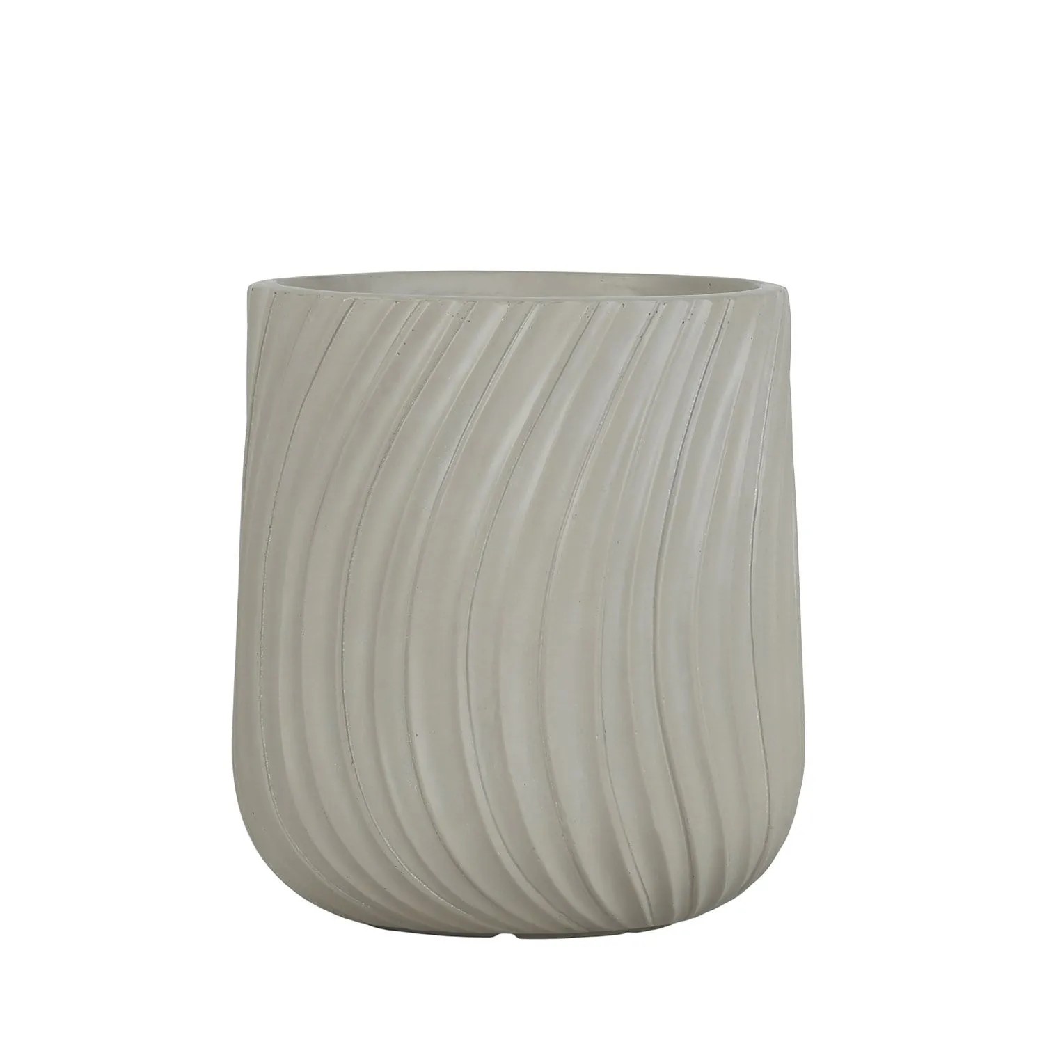 Donica ceramiczna Varese biała 27x31 cm