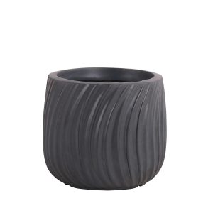 Donica ceramiczna Varese szara 32 cm