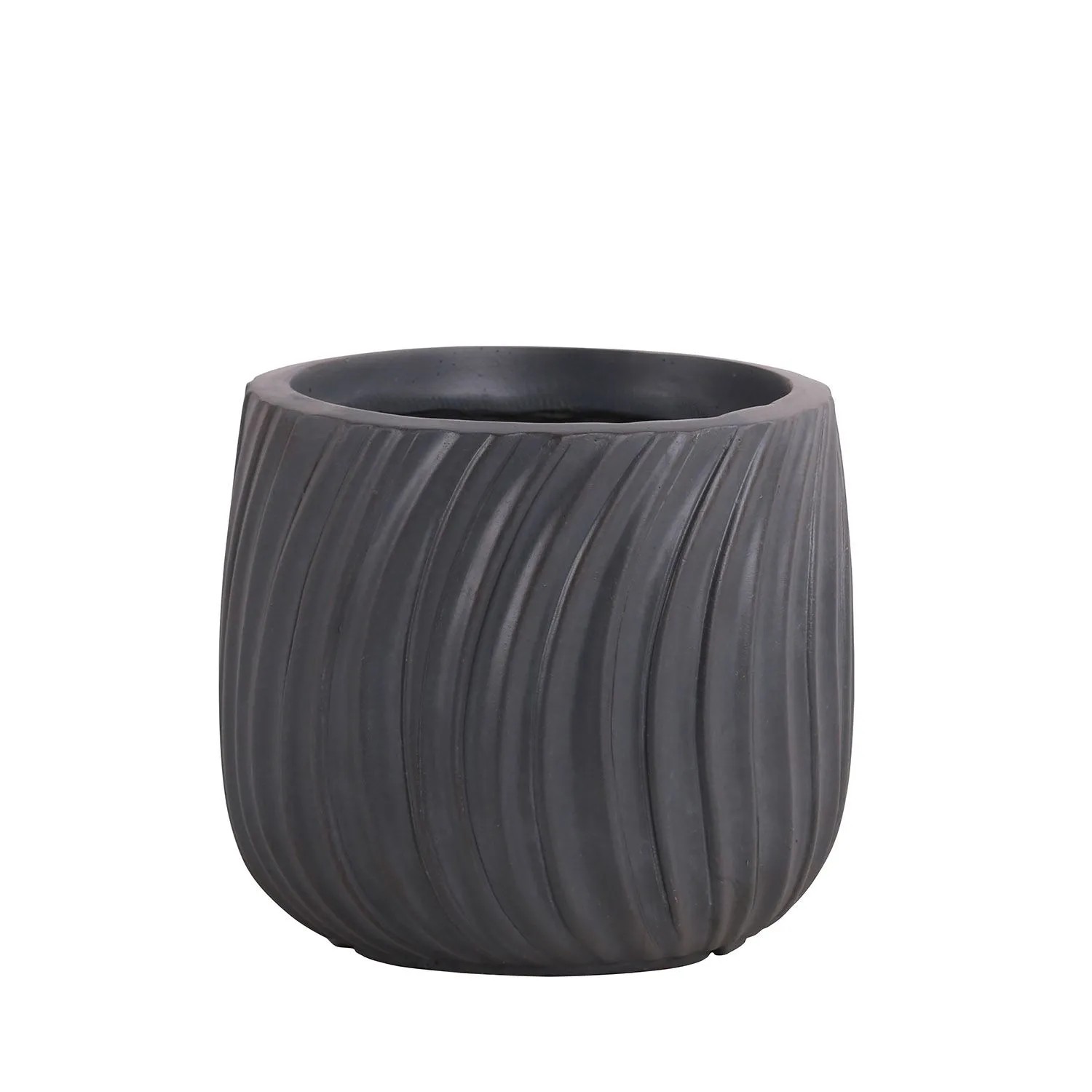 Donica ceramiczna Varese szara 43x41 cm