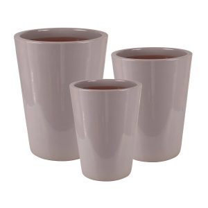 Komplet trzech donic Aria grafitowych