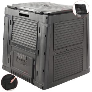 Kompostownik ogrodowy Keter 470L czarny