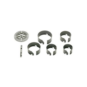 LUX Otwornice do drewna 5-częściowy zestaw