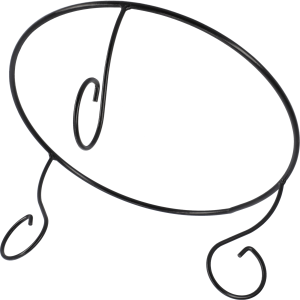 Metalowy stojak na donice 20 x 40 cm