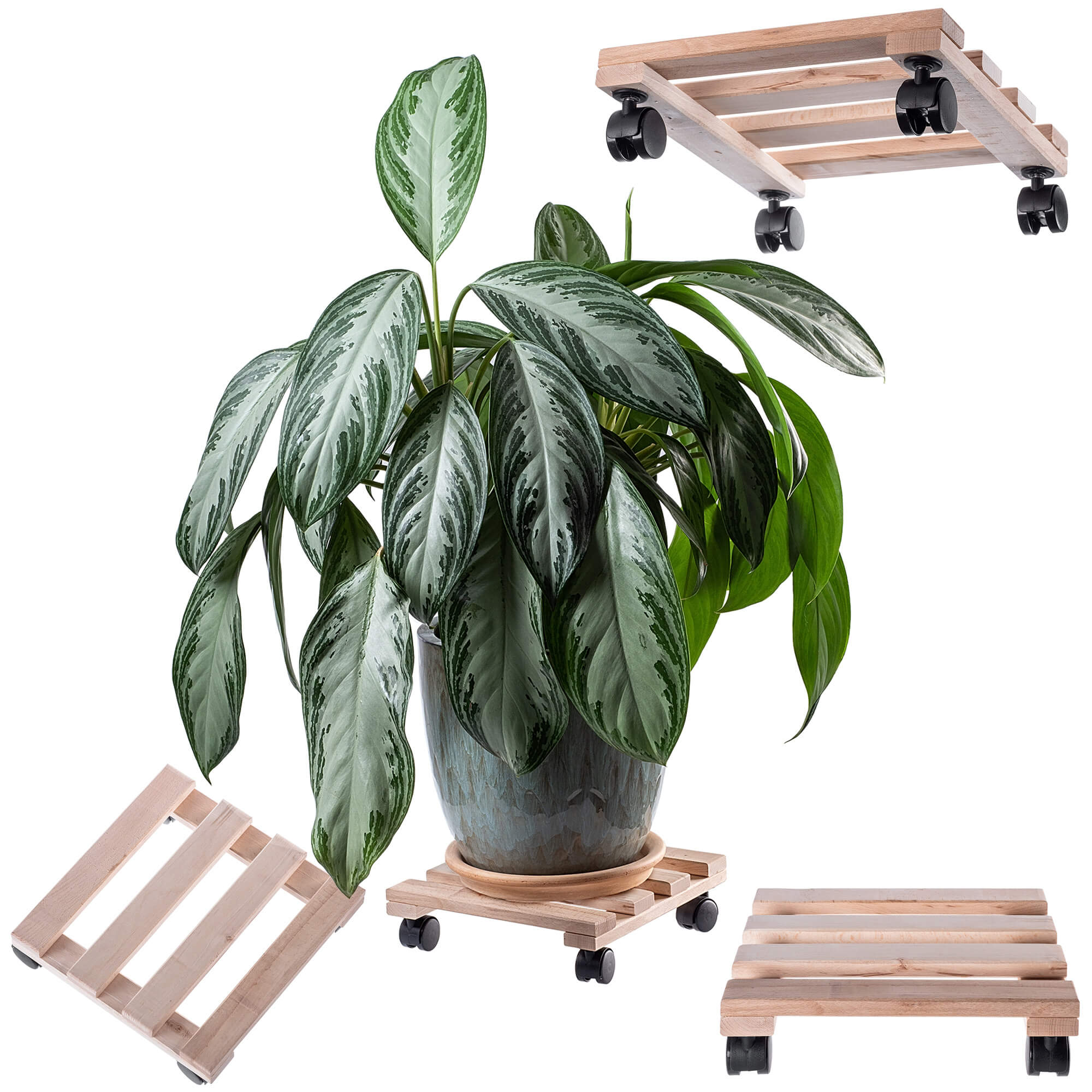 Podest na kółkach pod donice Venas