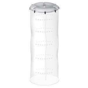 Przezroczysty parasol na pomidory 38 cm