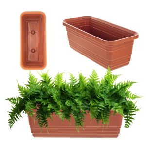 Skrzynka balkonowa Paulin 40 cm terrakota