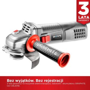 Szlifierka kątowa Graphite 900W 125 mm