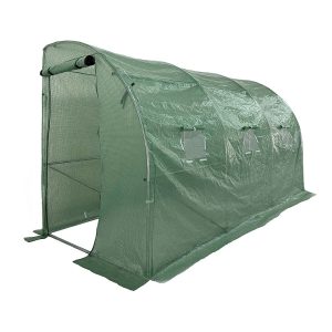 Tunel foliowy przyścienny zielony 4x1,5 m