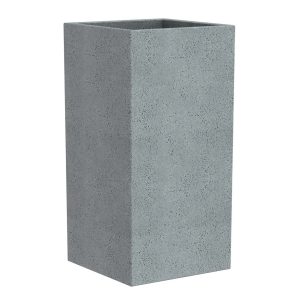 Wysoka Donica Scheurich C-CUBE Szara