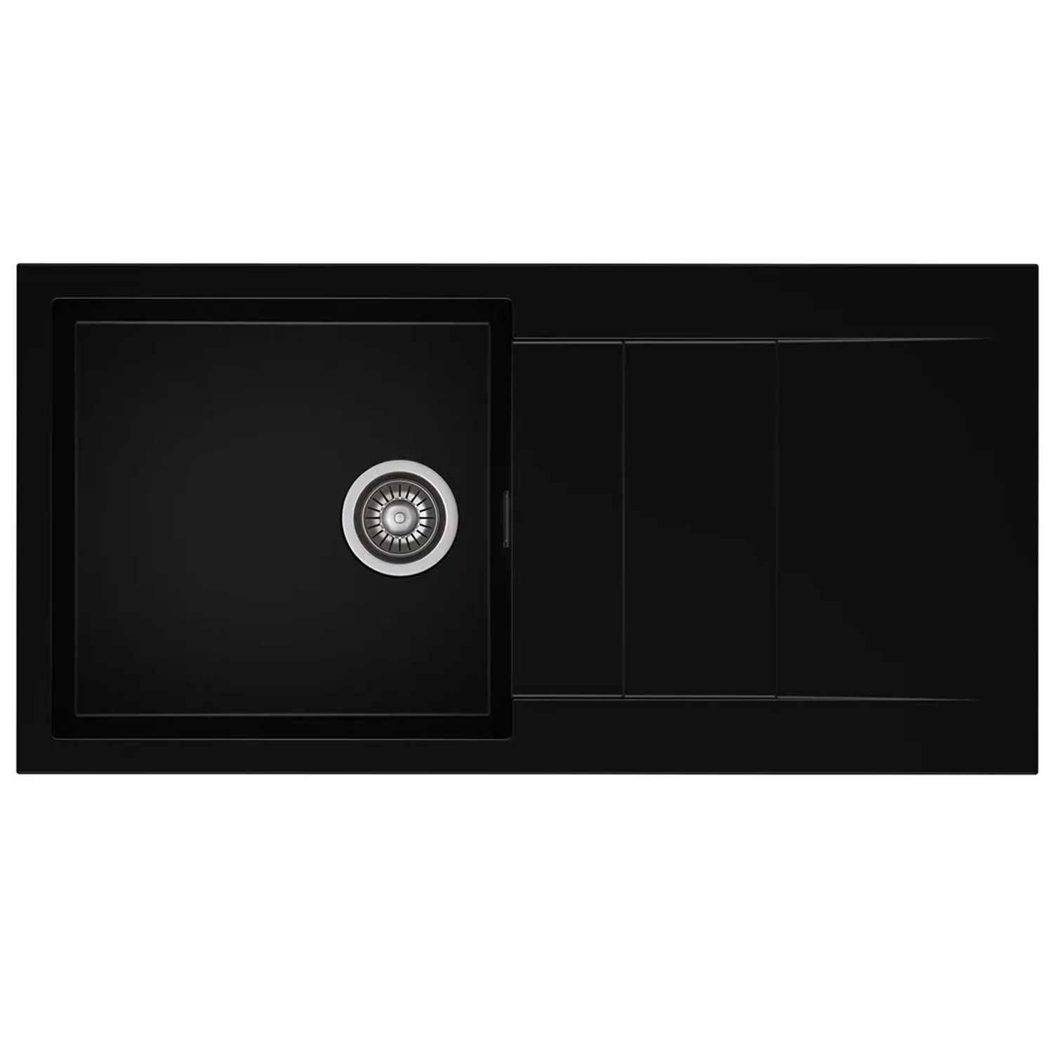 Recenzja zlewozmywaka Axis Cascada 1‑kom. 100×50 cm (czarny) — test i opinie