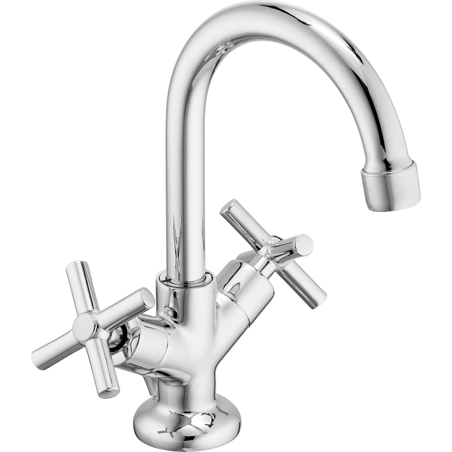 Bateria umywalkowa Baliv Duo chrom