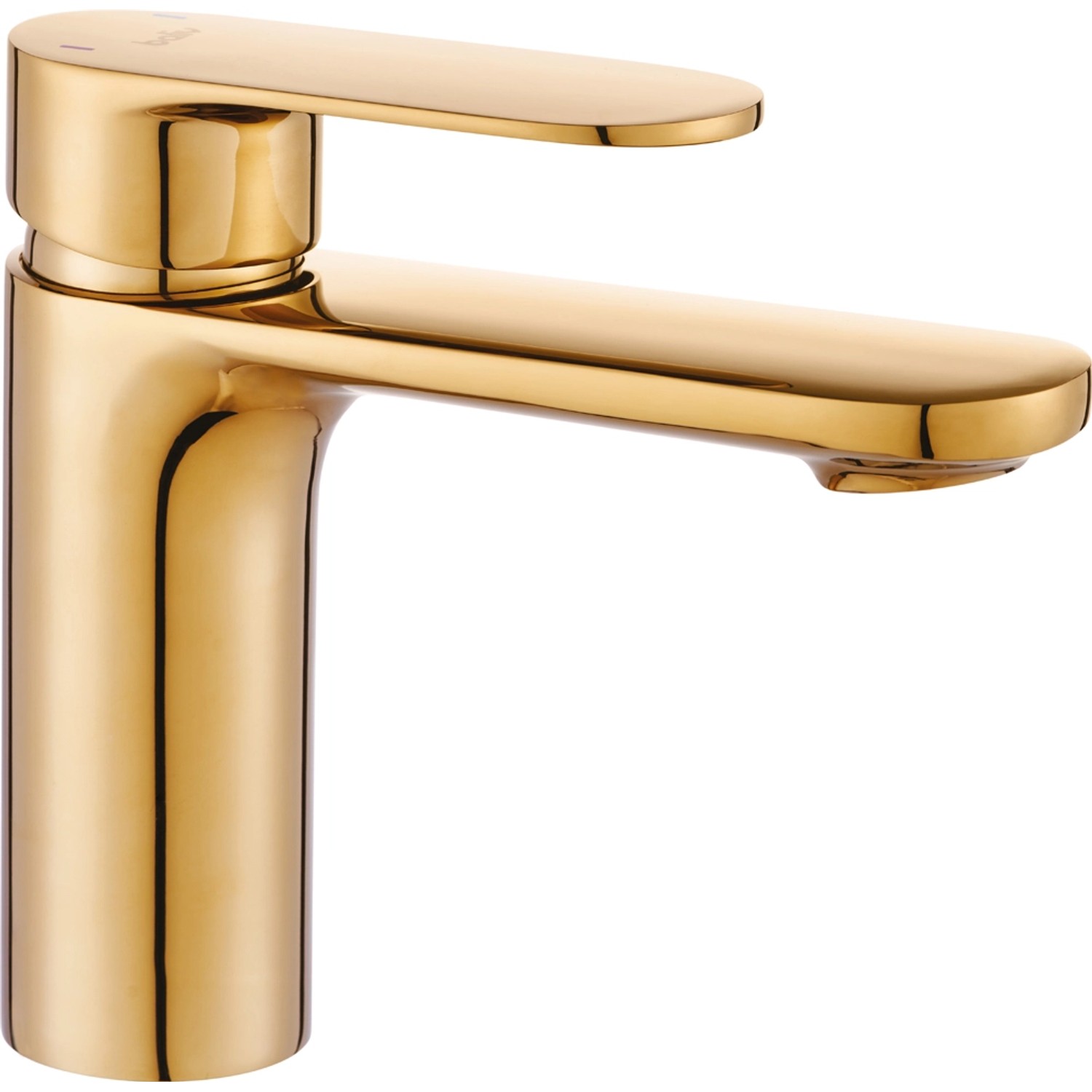 Bateria umywalkowa Baliv Side złota