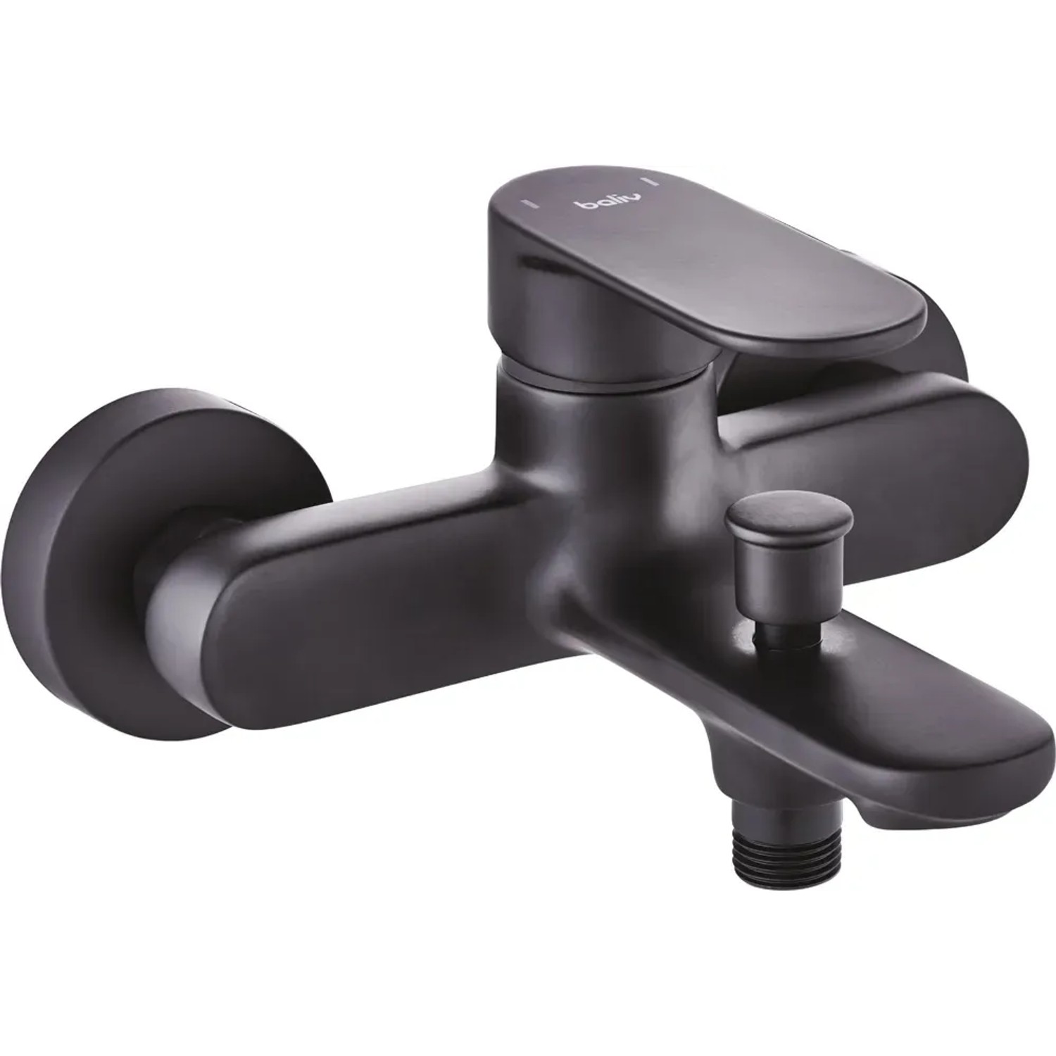 Baliv Bateria wannowa Side czarna matowa