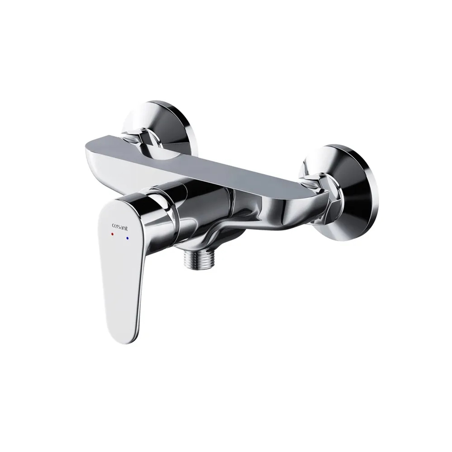 Bateria natryskowa Cersanit Cersania chrom