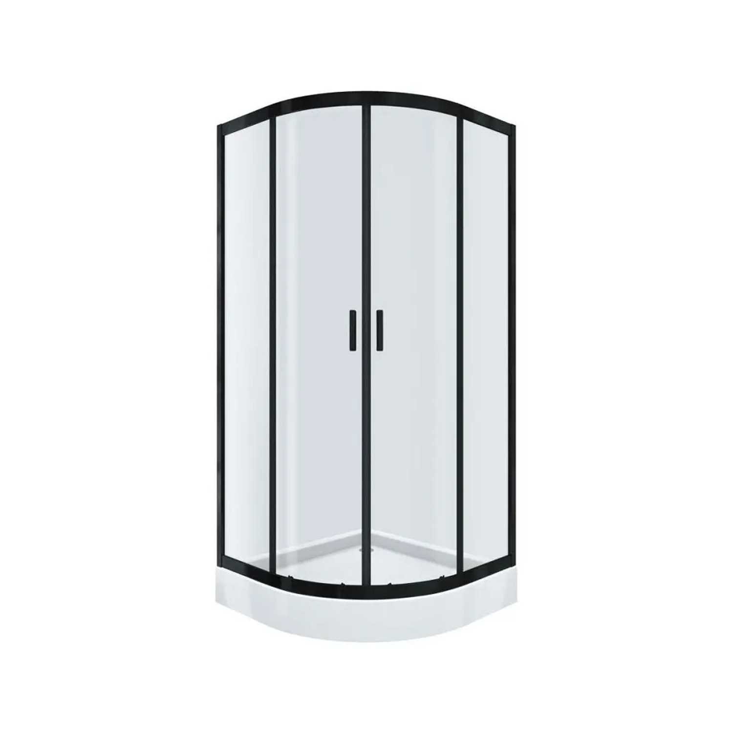 Cersanit Kabina Prysznicowa Brasco 80 Czarna