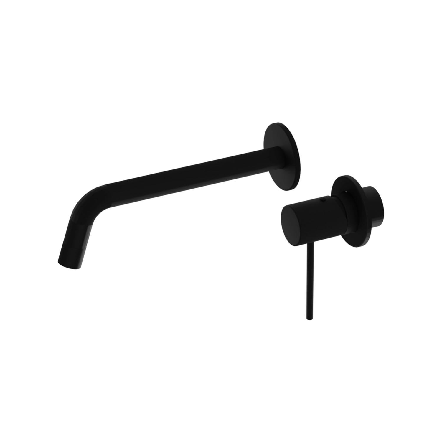 Podtynkowa bateria umywalkowa Orion czarna